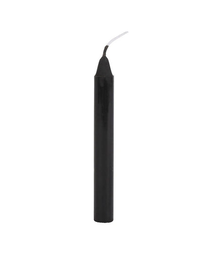Schwarze "Schutz" Hexenkerzen 12 St.