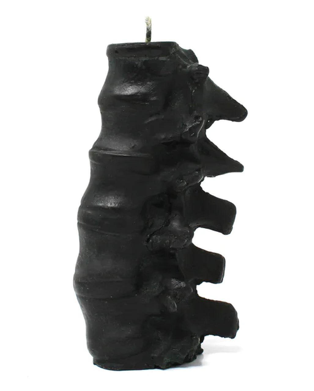 Schwarze Wirbelsäulenkerze 13 cm