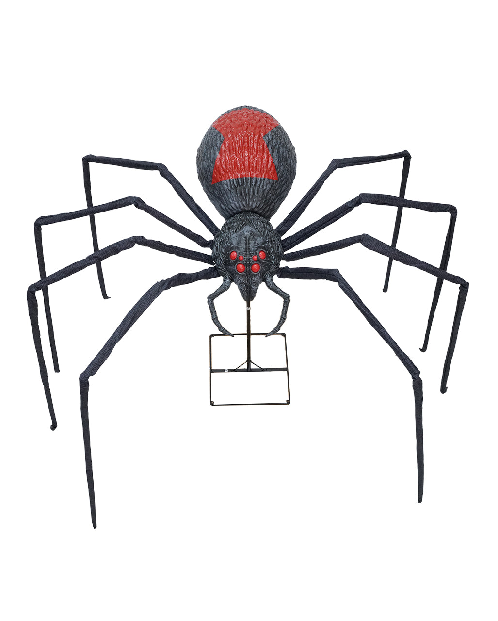 Schwarze Witwe XXL Halloween Gartendeko 150cm