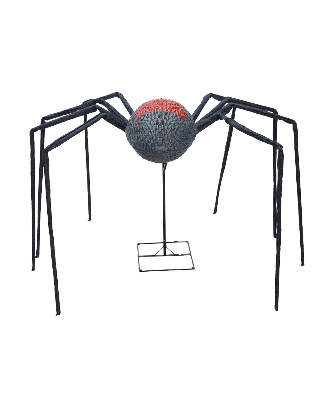 Schwarze Witwe XXL Halloween Gartendeko 150cm