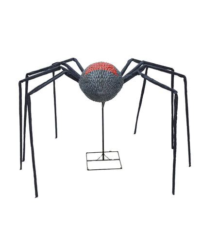 Schwarze Witwe XXL Halloween Gartendeko 150cm