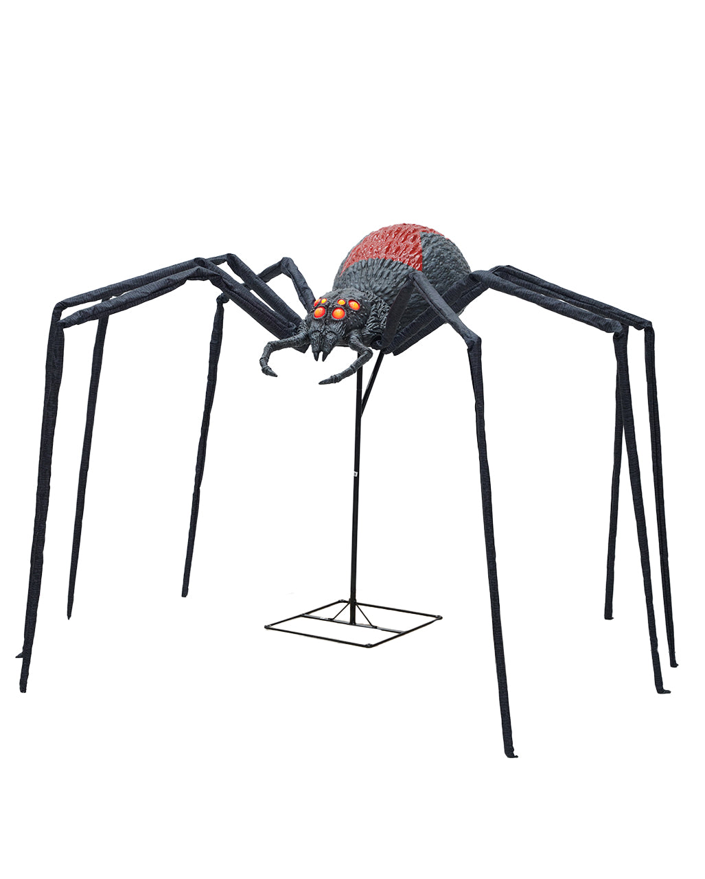 Schwarze Witwe XXL Halloween Gartendeko 150cm