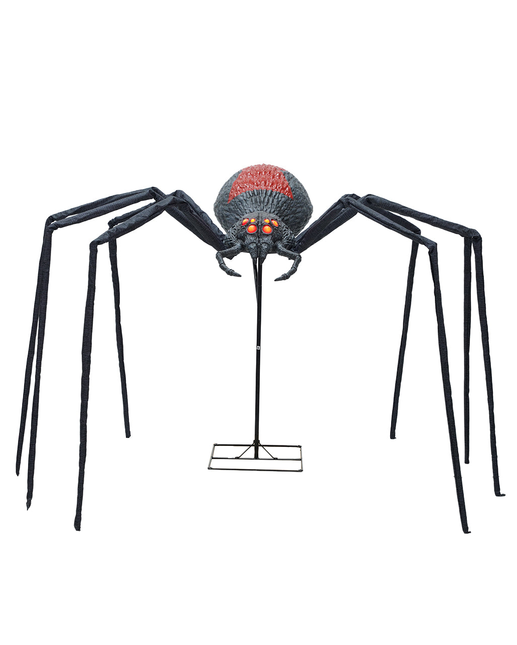 Schwarze Witwe XXL Halloween Gartendeko 150cm