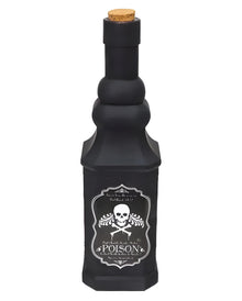 Schwarze Flasche für Gift & Zaubertrank 24cm