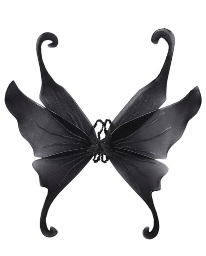 Schmetterling Flügel schwarz