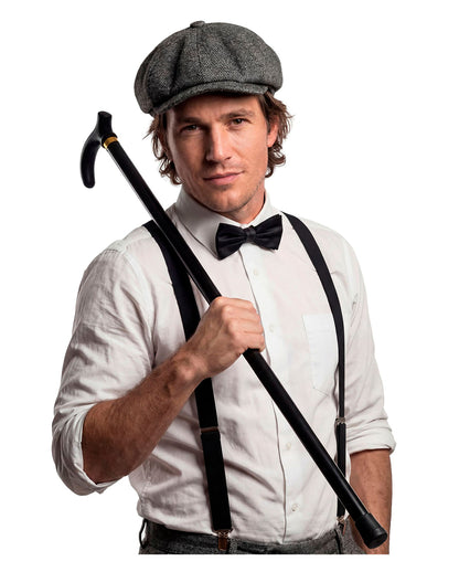 Black adjustable Walking Stick, 54–90 cm