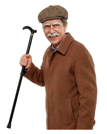 Black adjustable Walking Stick, 54–90 cm