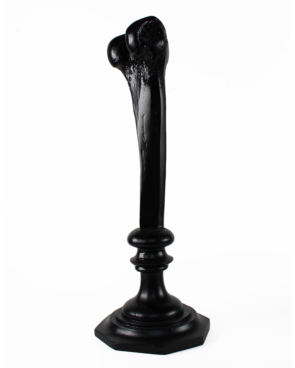 Black Joint Bone Candle Holder 34cm