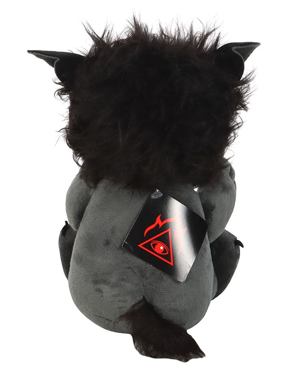 Schwarzer Werwolf aus Plüsch 20cm