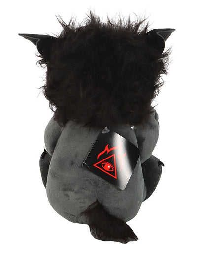 Schwarzer Werwolf aus Plüsch 20cm