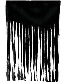 Halloween Vorhang Schwarz 100x200cm