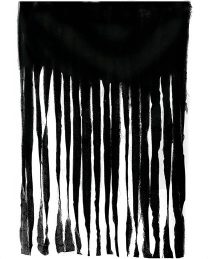 Black Halloween Curtain 100x200cm