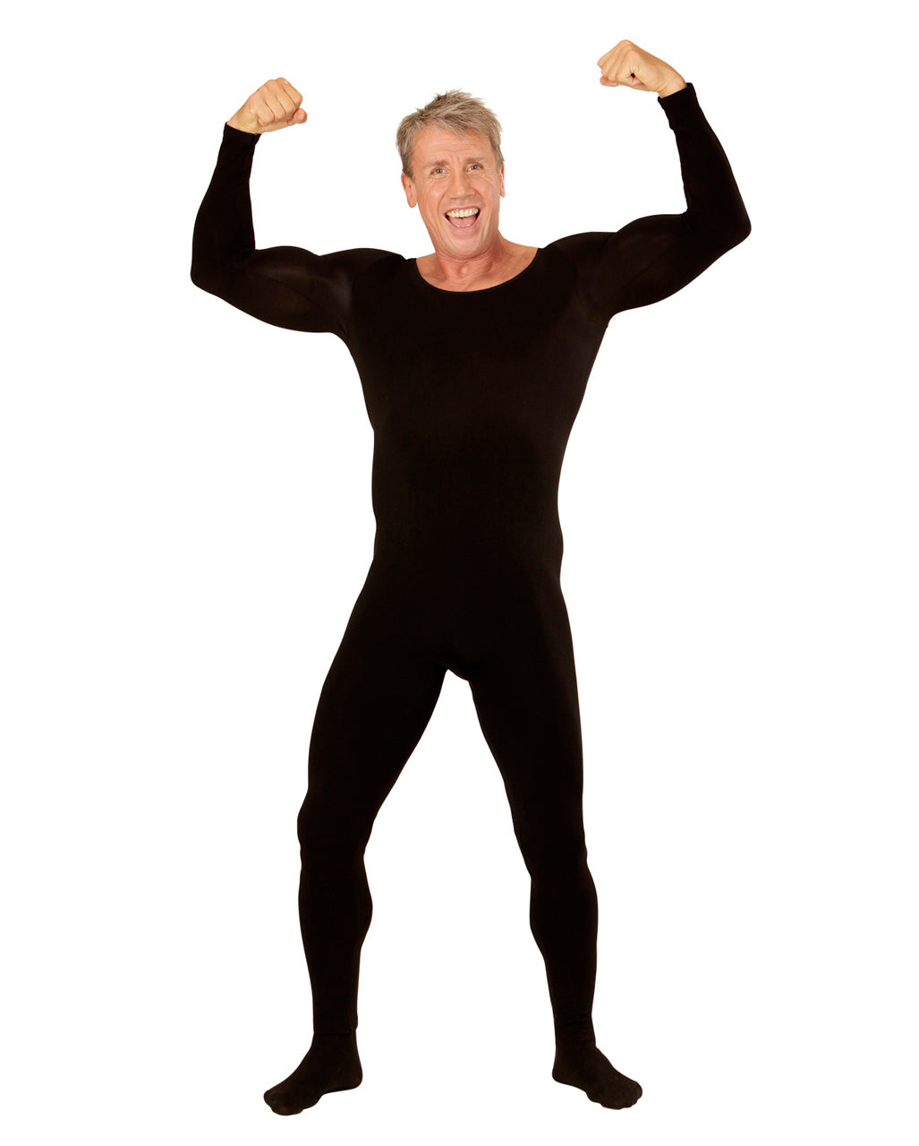 Schwarzer Herren Body Kostümzubehör
