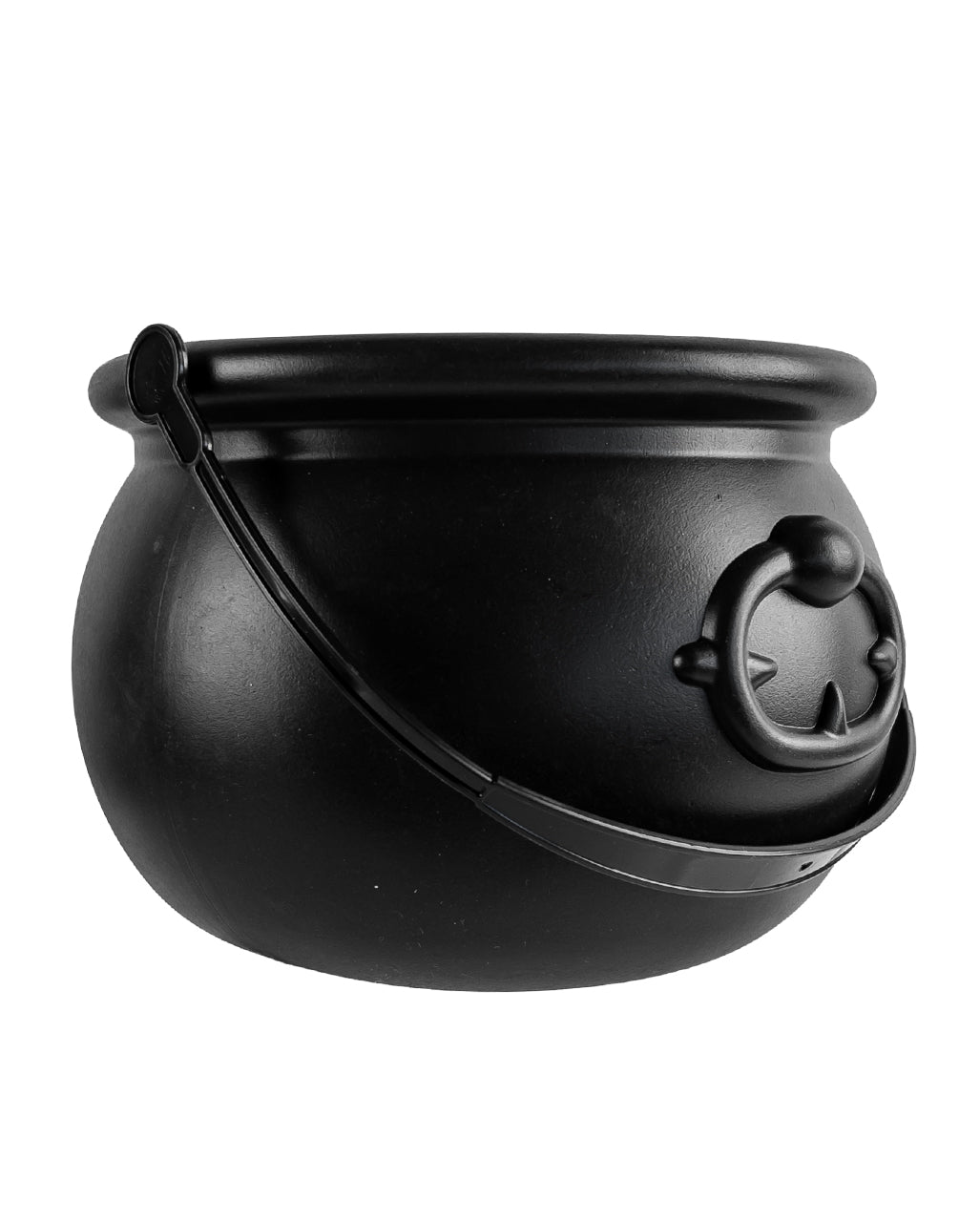 Schwarzer Hexenkessel mit Henkel 18cm Ø