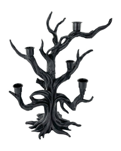 Black Mystic Tree Candle Holder 29.5cm