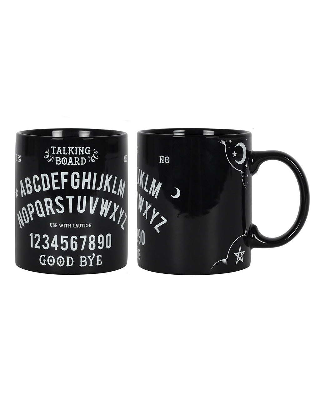 Black Ouija Board Coffee Mug