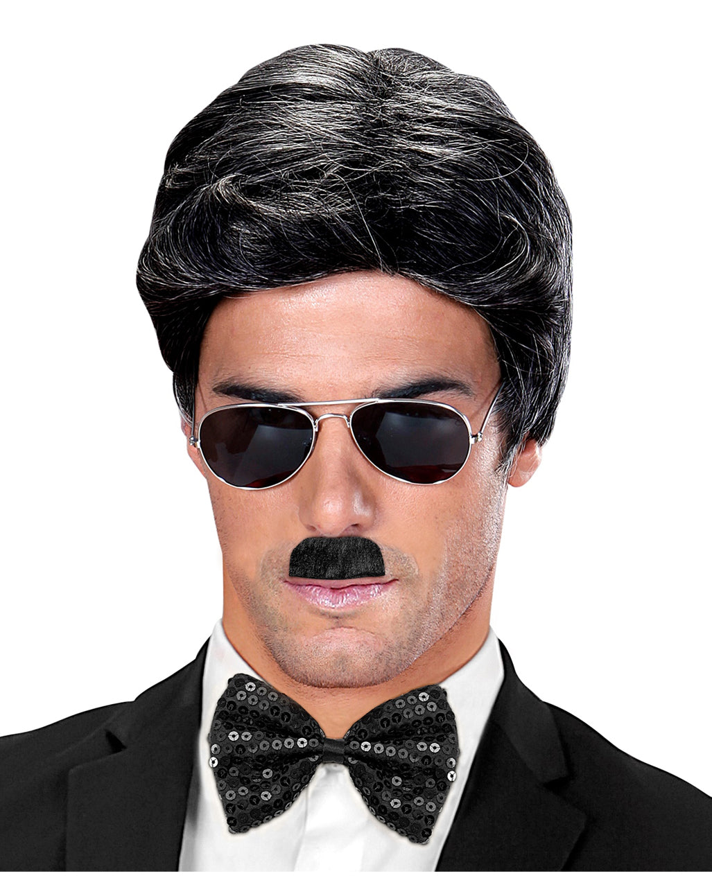 Schnauzbart Charlie Schwarz
