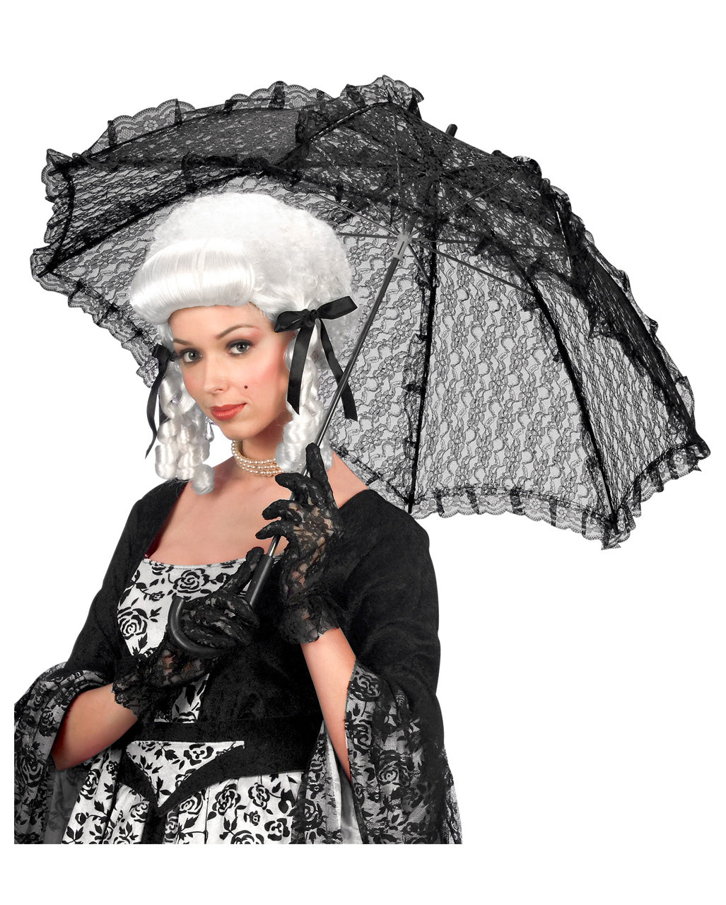 Black Lace Umbrella