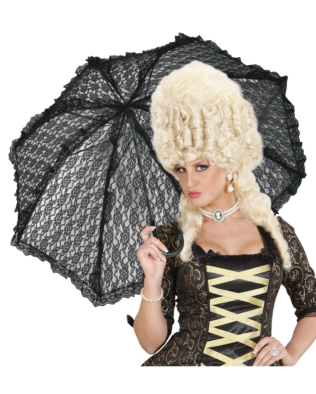 Black Lace Umbrella
