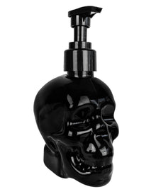 Schwarzer Totenkopf mit Handseife 300ml
