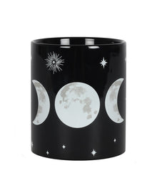 Schwarze Triple Moon Kaffeetasse