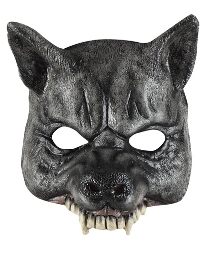 Werwolf Halloween Halbmaske