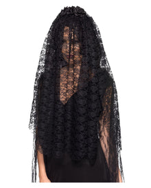 Black Widow Lace Veil