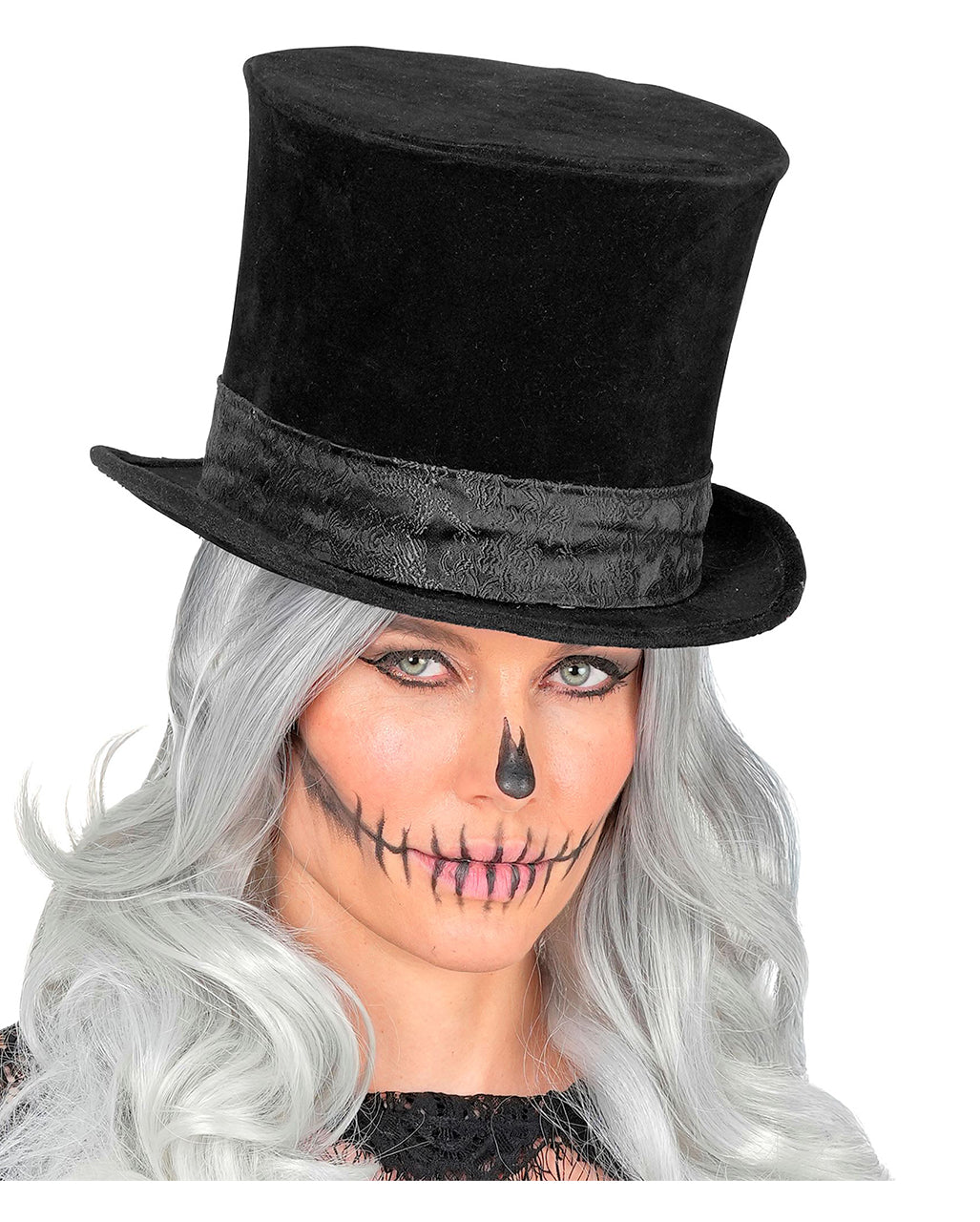 Black Velvet Top Hat