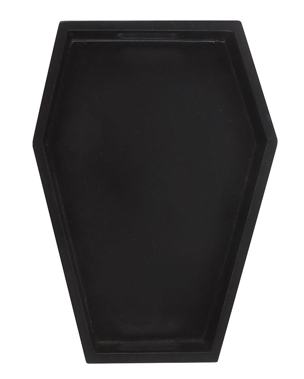 Schwarzes Sarg Tablett 24,5cm