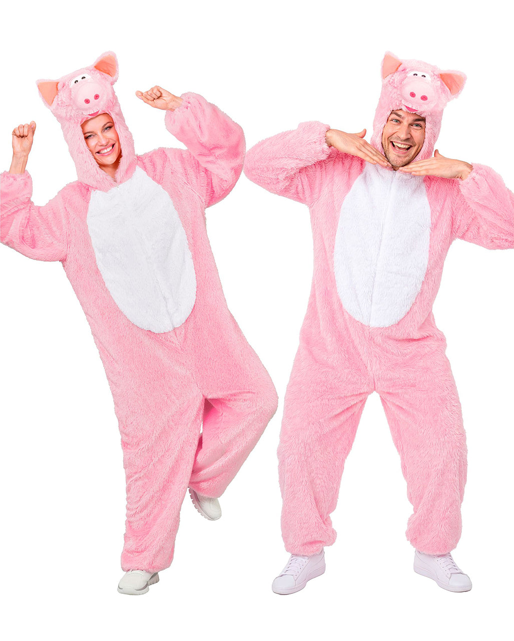 Schwein Plüsch Jumpsuit Unisex Kostüm