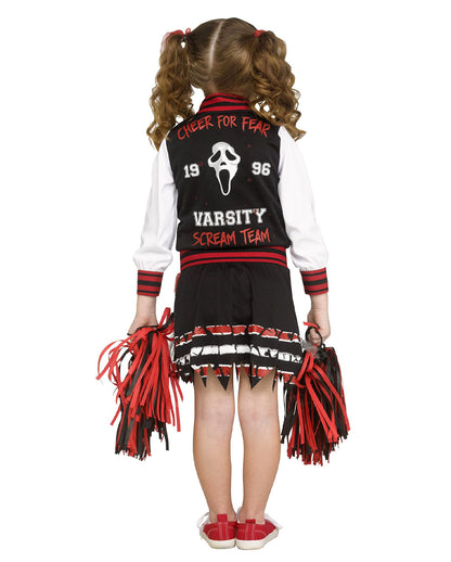 Scream for the Team Cheerleader Kostüm für Kleinkinder