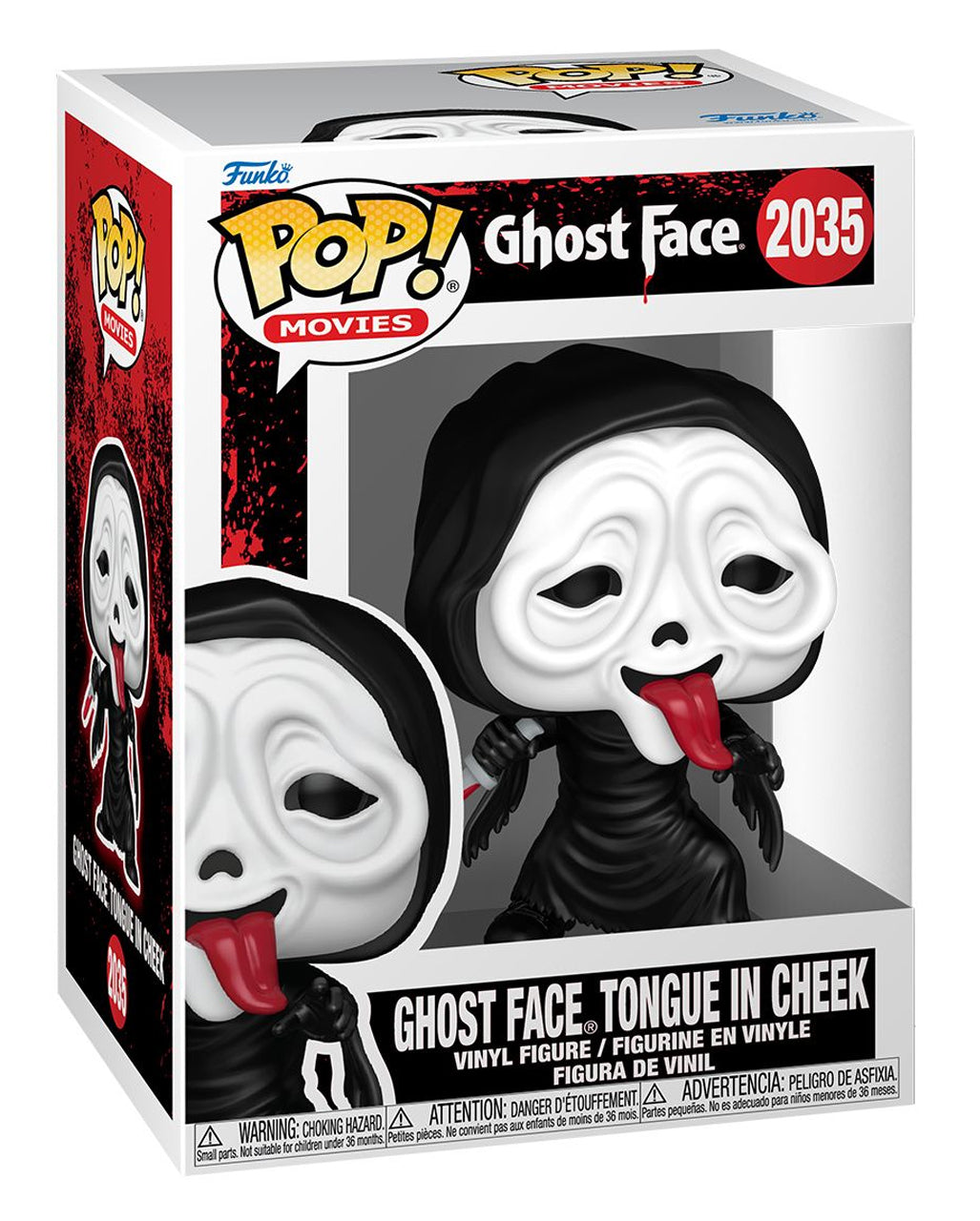 Scream Ghost Face with Tongue Funko POP! Figur 9cm