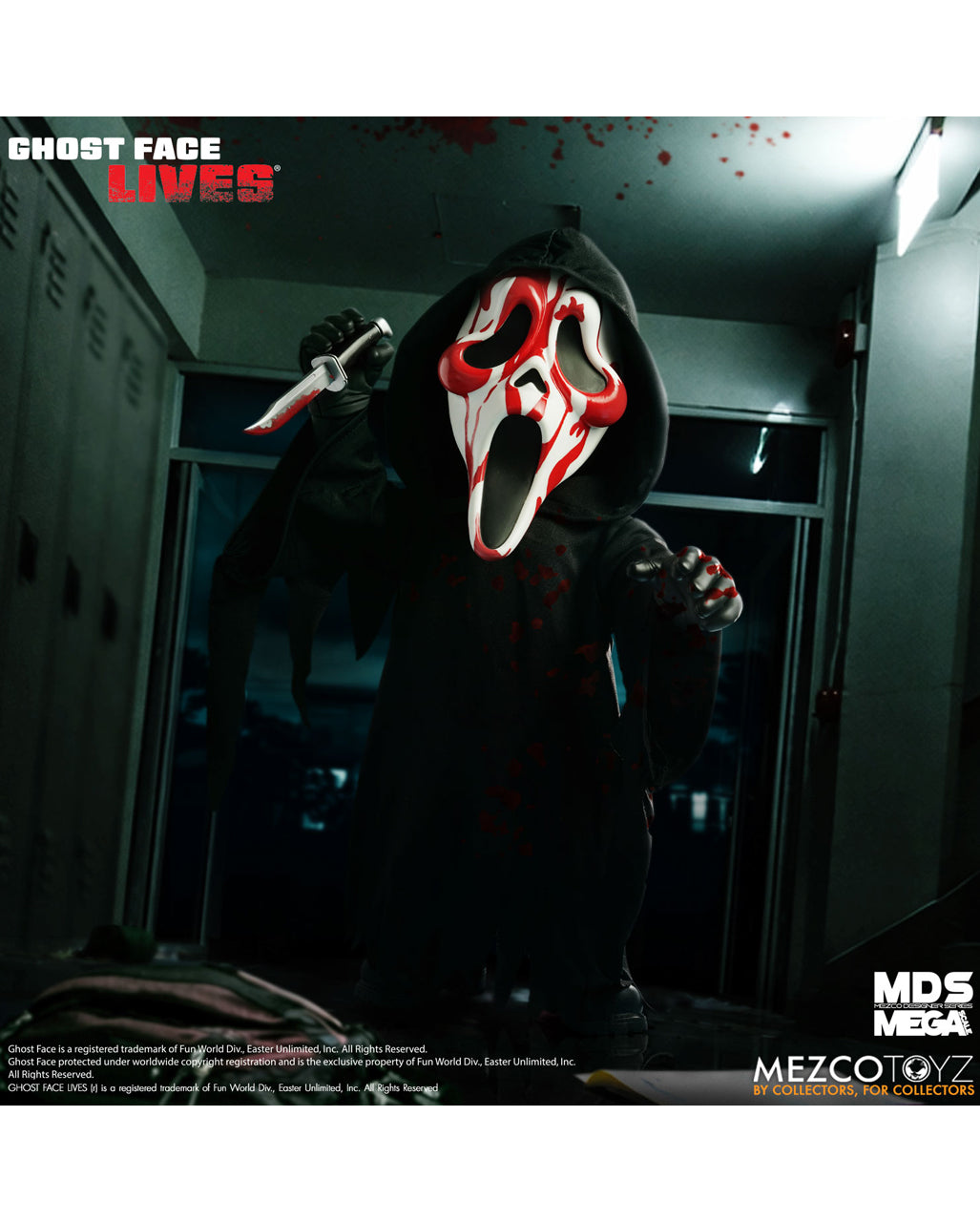 Scream MDS Roto Puppe Bloody Ghost Face 38cm