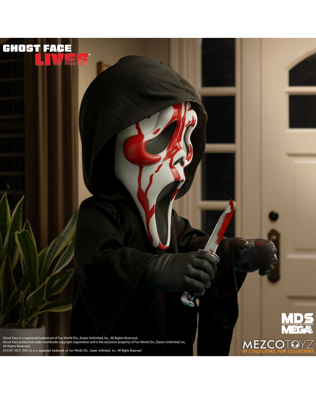 Scream MDS Roto Puppe Bloody Ghost Face 38cm