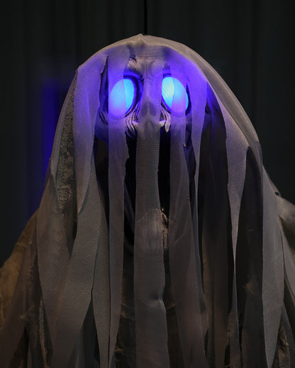 Screaming Ghost Hängefigur mit Licht & Sound 150cm