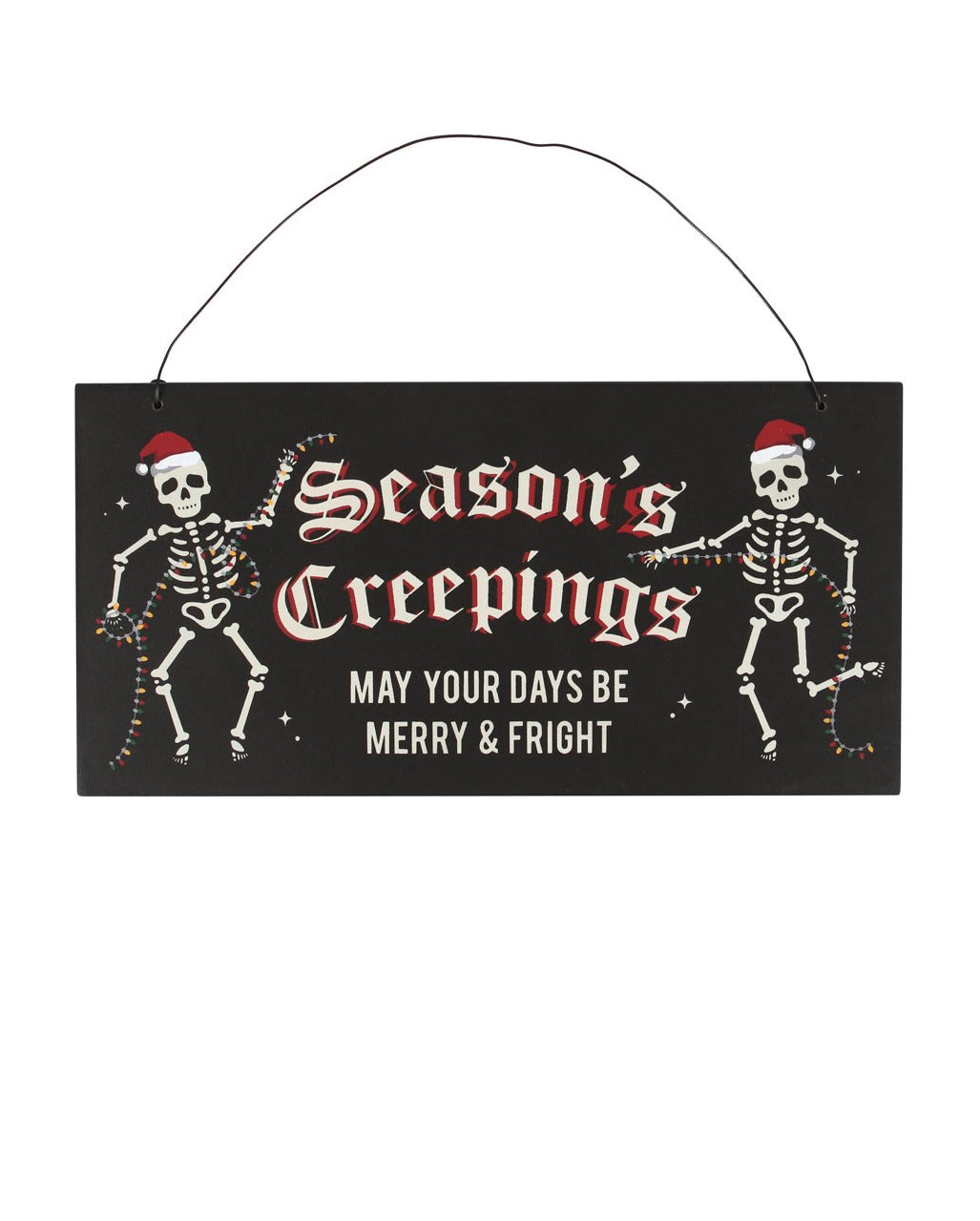 Season's Creepings Hängeschild aus Holz