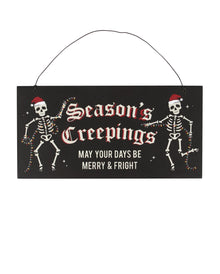 Season's Creepings Hängeschild aus Holz