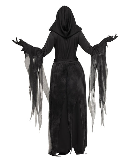 Blutiges Sensenmann Damen Kostüm