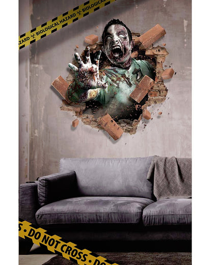 3D Deko Folie Zombie selbstklebend