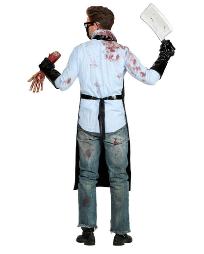 Serienmörder Schürze mit Handschuhen