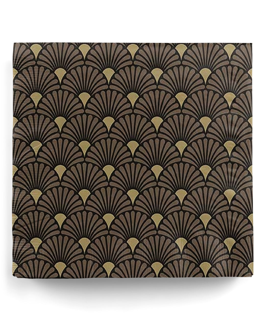 Art Deco Servietten Schwarz Gold 20 St.