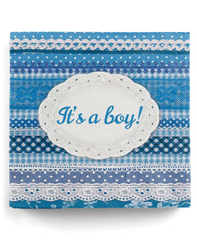 It's a Boy Servietten Blau 20 St.