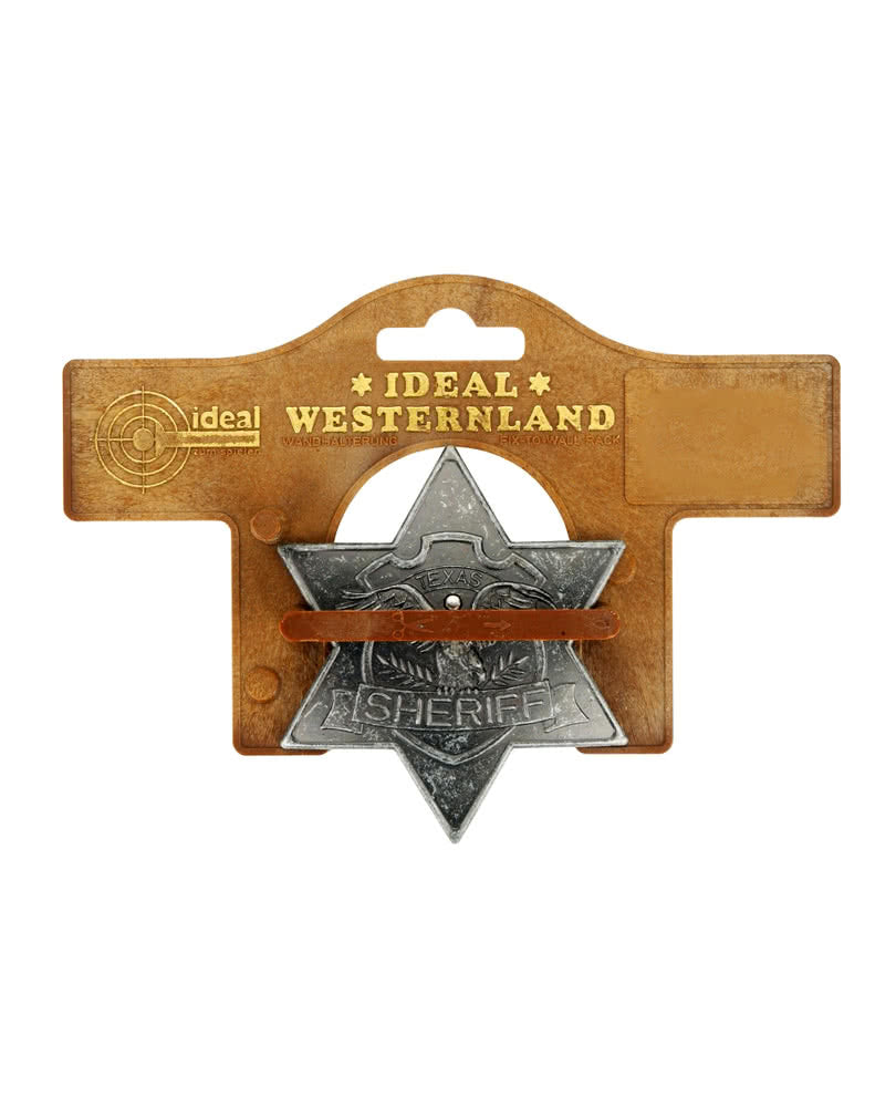 Antiker Sheriff Stern aus Metall