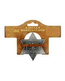 Antiker Sheriff Stern aus Metall