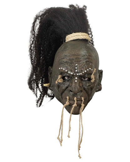 Shuar Voodoo Witch Doctor Mask