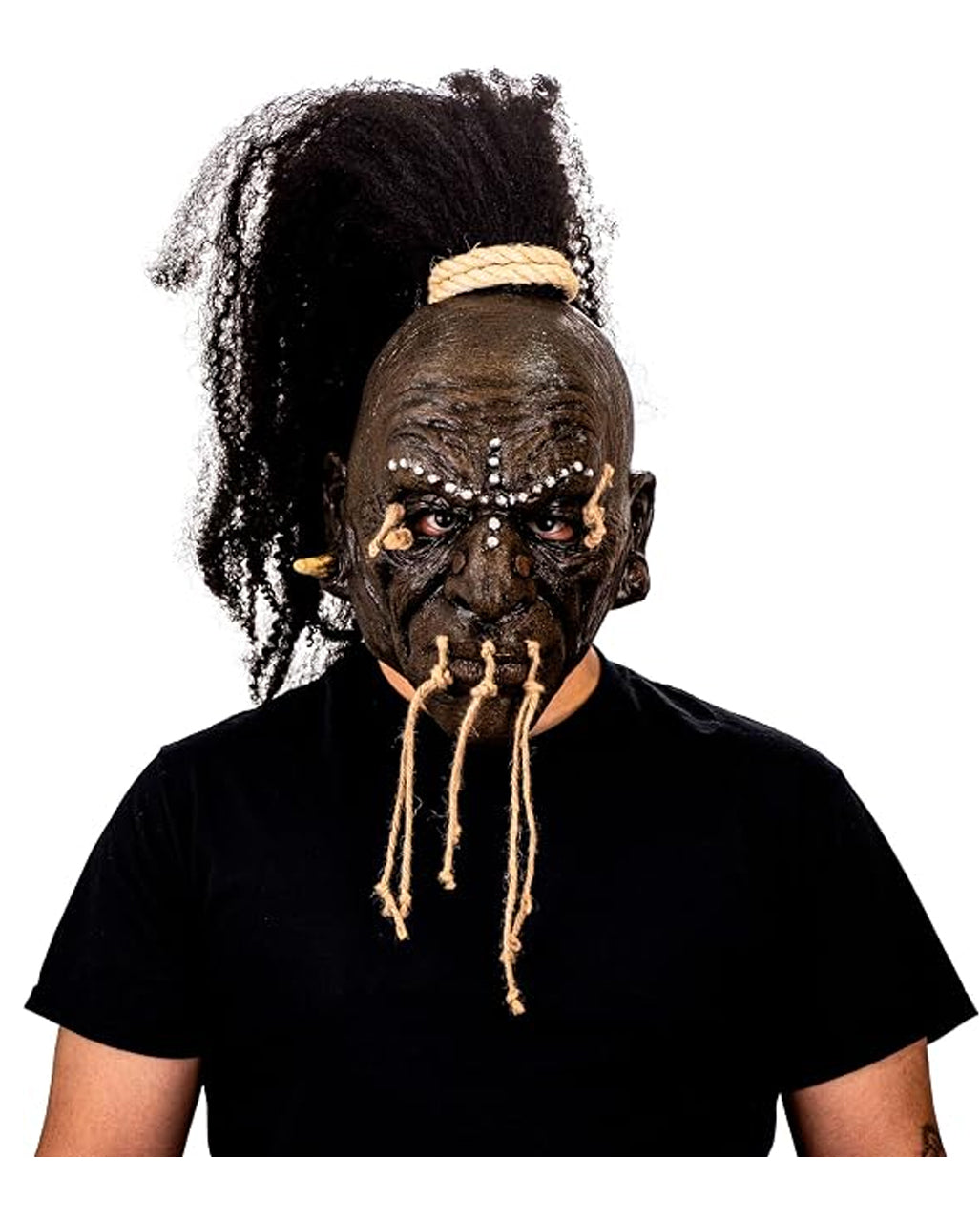 Shuar Voodoo Witch Doctor Mask