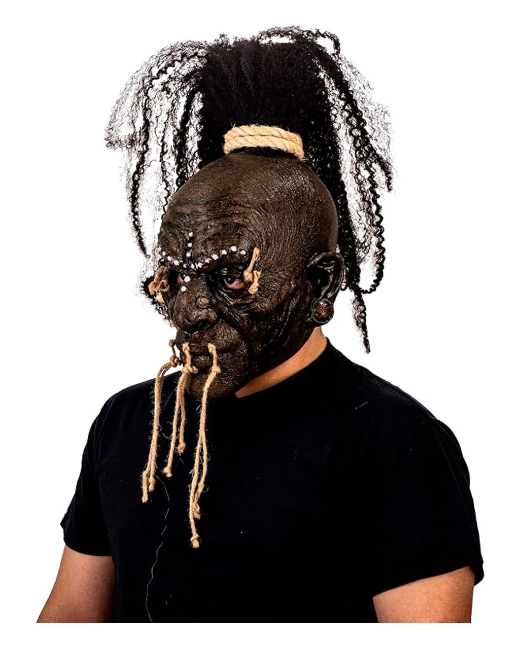Shuar Voodoo Witch Doctor Mask