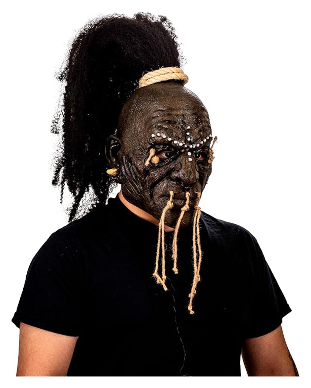 Shuar Voodoo Witch Doctor Mask