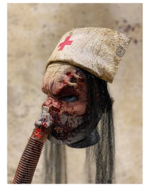 Horror Nurse Maske