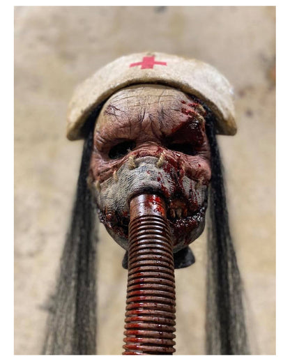 Horror Nurse Maske